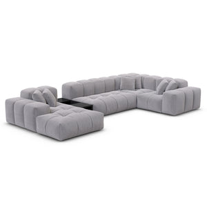 CORD VELVET Light Grey