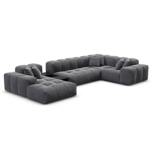 STRUCTURED FABRIC Anthrazit