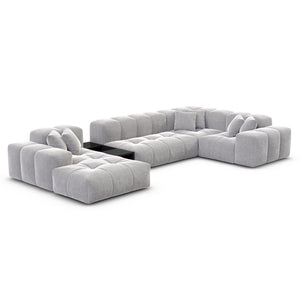 STRUCTURED FABRIC Light Grey