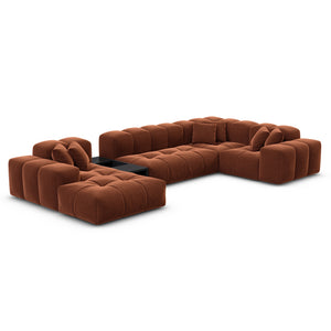 STRUCTURED FABRIC Terracotta