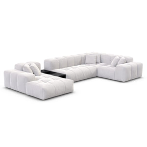 STRUCTURED FABRIC White