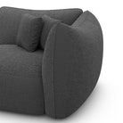 Sofa Cohiba 4 Seater - BOUCLE Graphite - Closeup