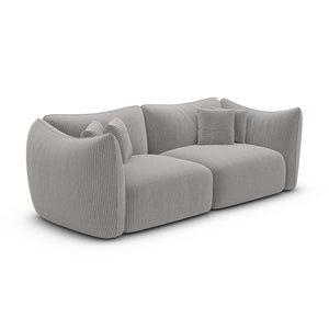 CORD VELVET Light Grey