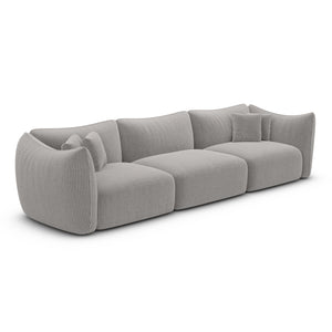 CORD VELVET Light Grey