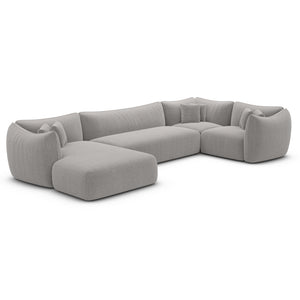 CORD VELVET Light Grey