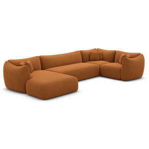 STRUCTURED FABRIC Terracotta