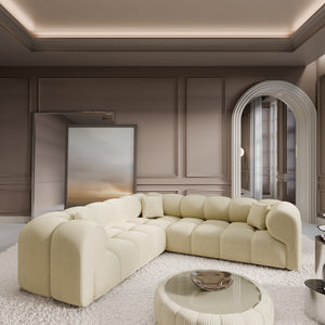 CORD VELVET Light Beige