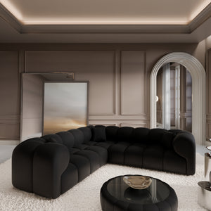 REAL LEATHER Black