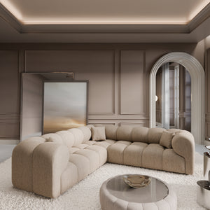 STRUCTURED FABRIC Beige