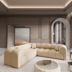 STRUCTURED FABRIC Cream