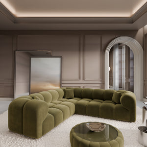 VELVET Olive Green