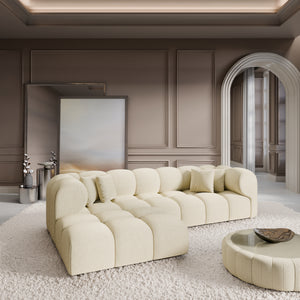 CORD VELVET Light Beige