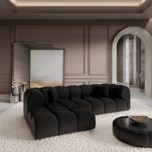REAL LEATHER Black