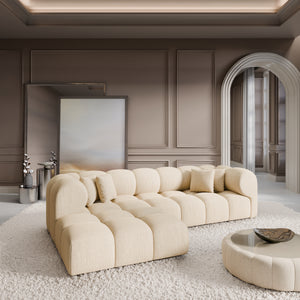 STRUCTURED FABRIC Cream