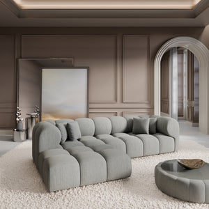 STRUCTURED FABRIC Dark Grey