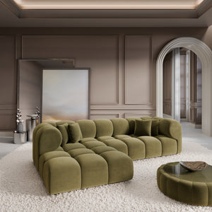 VELVET Olive Green