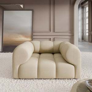 REAL LEATHER Beige