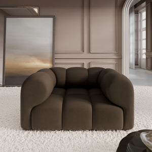 REAL LEATHER Dark Brown