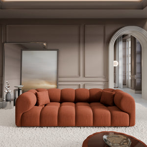 STRUCTURED FABRIC Terracotta