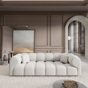 STRUCTURED FABRIC White