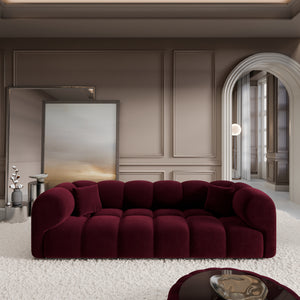 VELVET Bordo Red