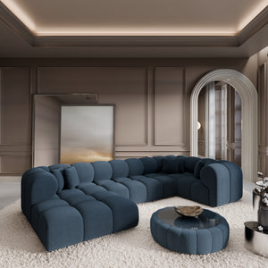 CORD VELVET Dark Blue