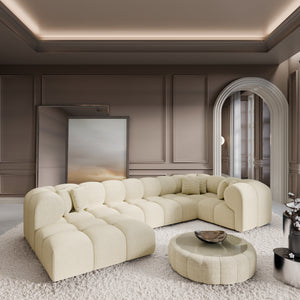 CORD VELVET Light Beige