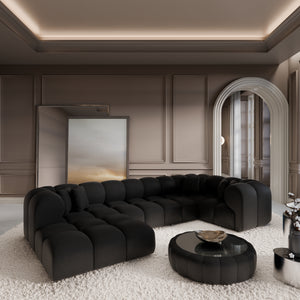 REAL LEATHER Black