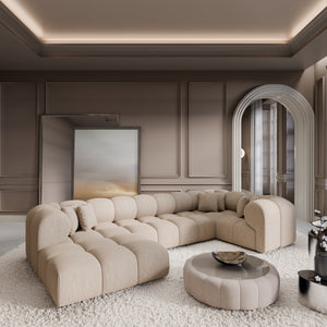 STRUCTURED FABRIC Beige