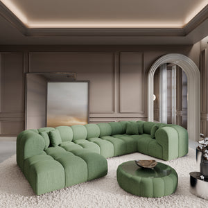 STRUCTURED FABRIC Green