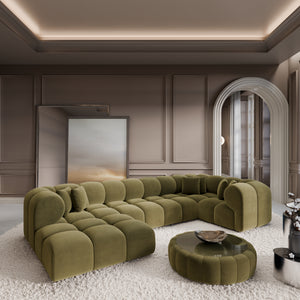 VELVET Olive Green