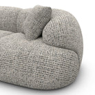 Sofa Coco 2 Seater - BOUCLE COCO Off Grey - Closeup