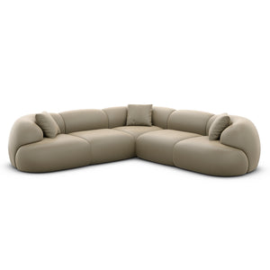 REAL LEATHER Dark Beige