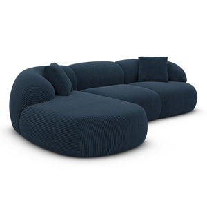 CORD VELVET Dark Blue