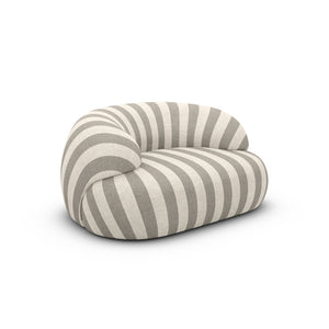 LINEN Stripes Beige Sand