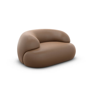 REAL LEATHER Choco Brown