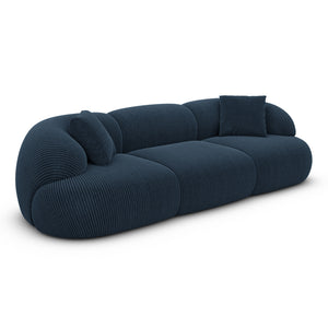 CORD VELVET Dark Blue
