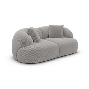 CORD VELVET Light Grey