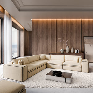 STRUCTURED FABRIC Cream