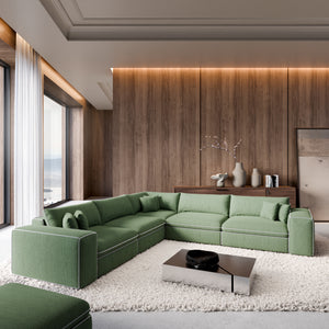 STRUCTURED FABRIC Green