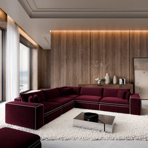 VELVET Bordo Red