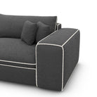 Sofa Domo 4 Seater - BOUCLE Graphite - Closeup