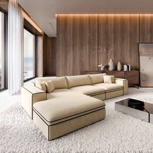 STRUCTURED FABRIC Cream