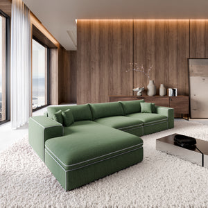 STRUCTURED FABRIC Green