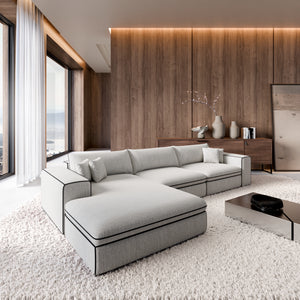 STRUCTURED FABRIC White