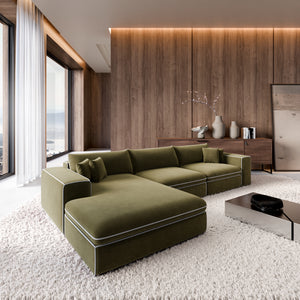 VELVET Olive Green