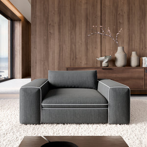STRUCTURED FABRIC Anthrazit