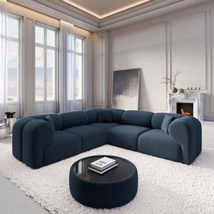 CORD VELVET Dark Blue