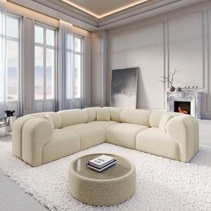 CORD VELVET Light Beige