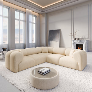 STRUCTURED FABRIC Cream